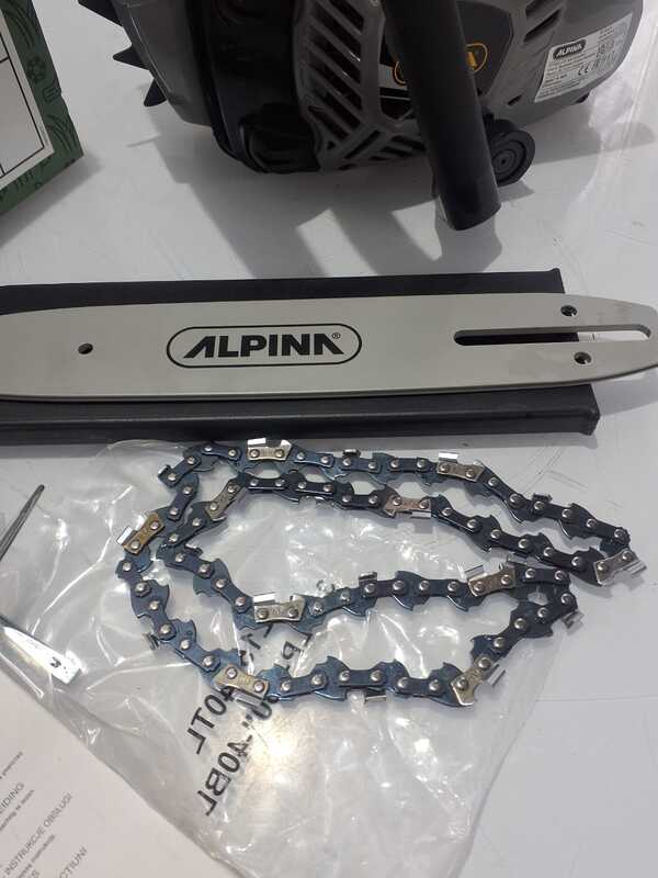 OUTLET - UTILIZZATO PER PROVA - Alpina APR 26 - Motosega a scoppio da potatura - Lama da 25cm
