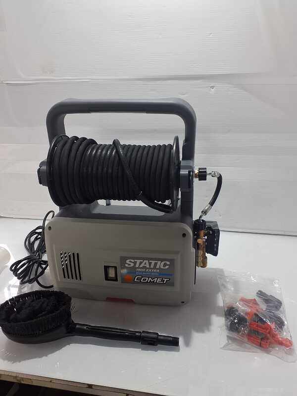 OUTLET - PICCOLI DIFETTI ESTETICI - Comet Static 1900 Extra - Idropulitrice a freddo a muro e portatile - 160 bar - 600 lt/h