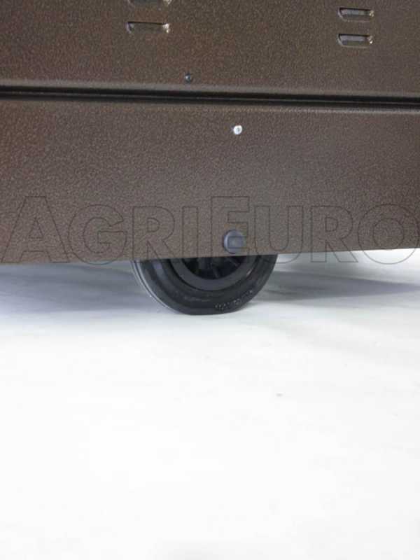 AgriEuro Magnus 80 Deluxe EXT - Forno a legna in acciaio da esterno - Smalto ramato - Inox