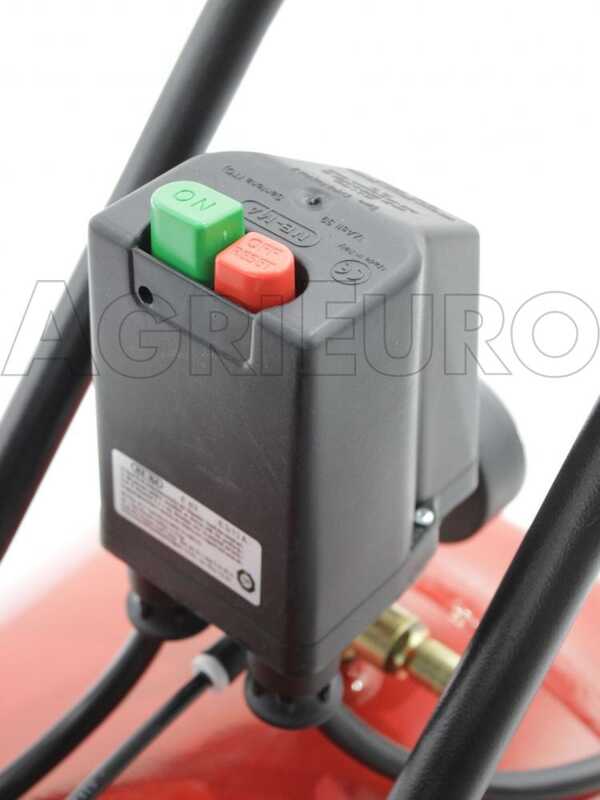 FIAC AB 300/598 - Compressore aria elettrica trifase a cinghia - Motore 5.5 HP - 270 lt