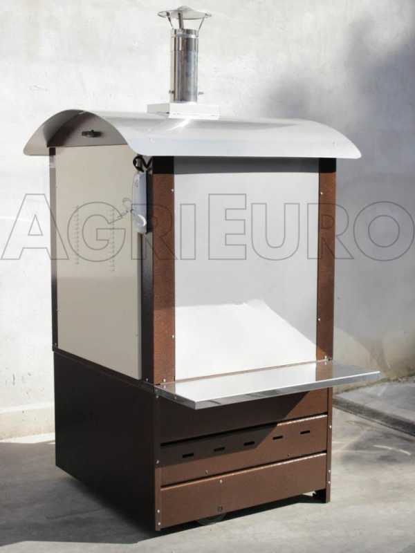 Forno a legna da esterno Maximus 80 Deluxe EXT INOX - Smalto ramato