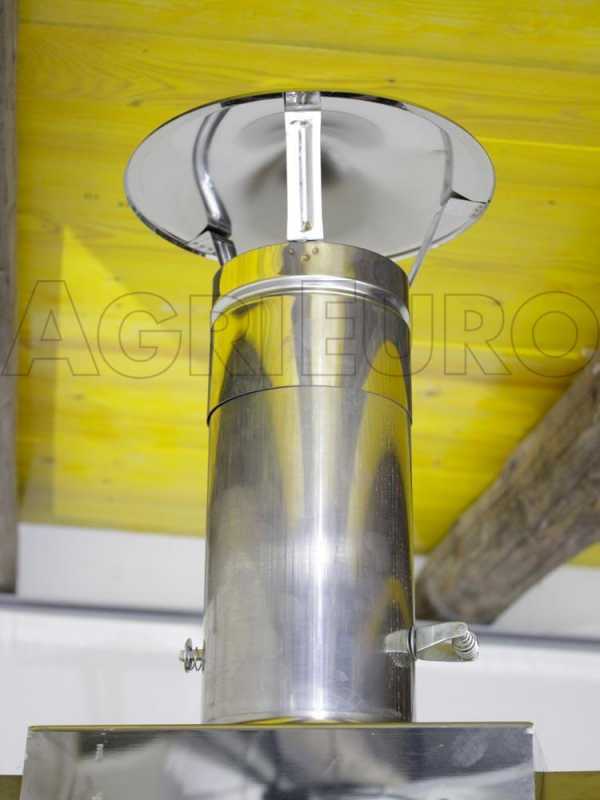 Forno a legna da esterno Maximus 80 Deluxe EXT INOX - Smalto ramato