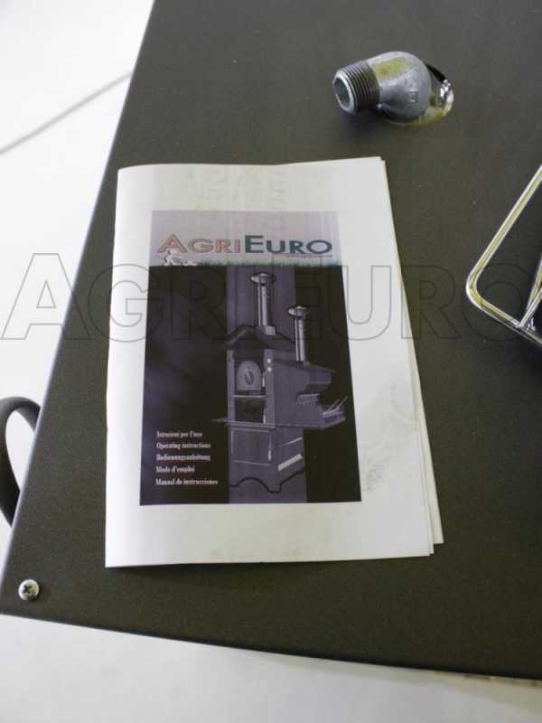 Forno a legna da incasso Medius Plus 100 Inc in acciaio - Ventilato