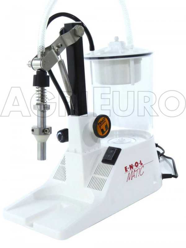 Tenco Enolmatic Vino Inox - Imbottigliatrice riempitrice per vino con beccuccio in acciaio inox