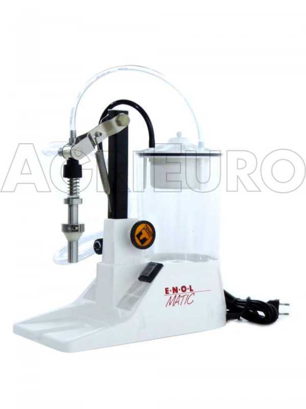 Tenco Enolmatic Vino Inox - Imbottigliatrice riempitrice per vino con beccuccio in acciaio inox