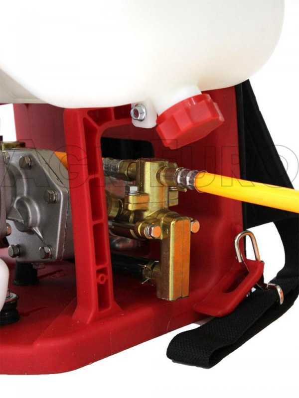 GeoTech SP 300 4T - Pompa irroratrice a scoppio spalleggiata - 4 tempi a benzina