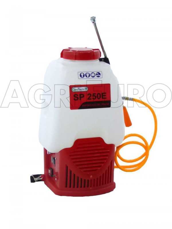 GeoTech SP 250 E - Pompa irroratrice spalleggiata a batteria - 25L