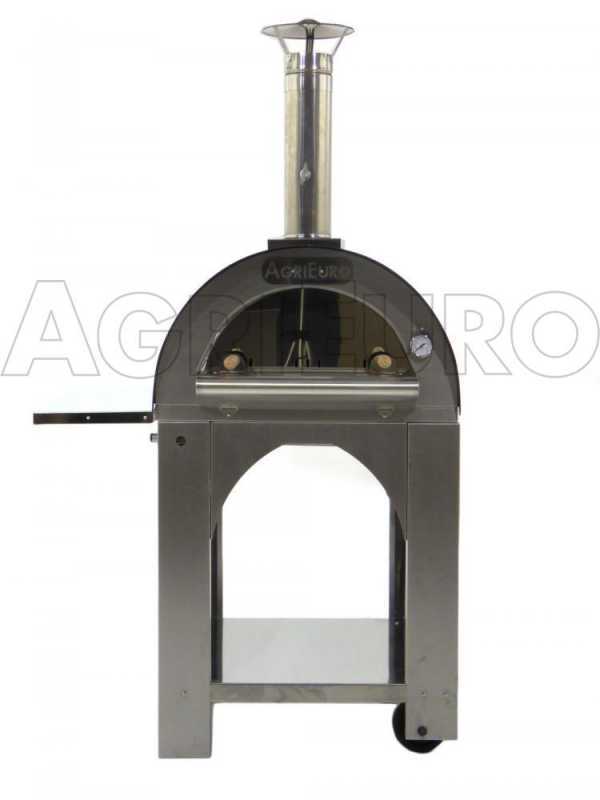 Forno a legna AgriEuro Cibus INOX 60x60 – in Offerta su AgriEuro