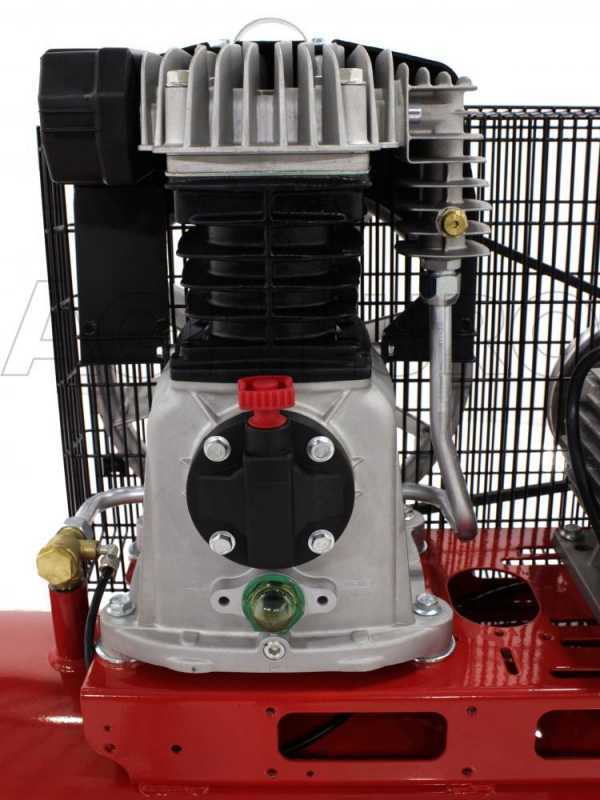 Fini Advanced MK 113-200-4 - Compressore aria elettrico trifase a cinghia - motore 4 HP - 200 lt