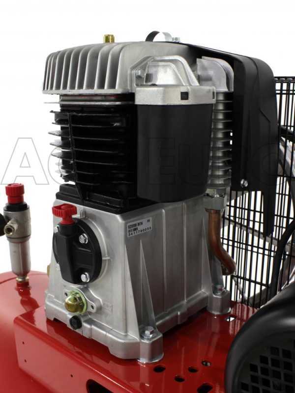 Fini Advanced BK 114-270L - Compressore aria elettrico trifase a cinghia - Motore 5.5 HP - 270 lt