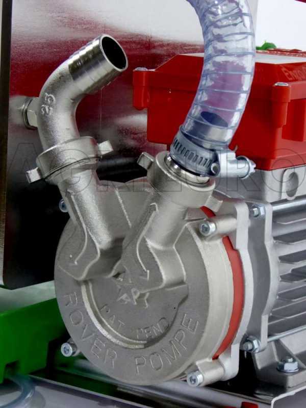 Rover Colombo 18 Oil Inox - Filtro per olio a cartoni e piastre - Pompa per olio in Novax