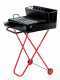 Pegoraro Angelo 142 Small - Barbecue portatile a legna e carbone - Pieghevole