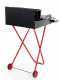 Pegoraro Angelo 142 Small - Barbecue portatile a legna e carbone - Pieghevole