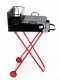 Pegoraro Angelo 142 Small - Barbecue portatile a legna e carbone - Pieghevole