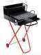 Pegoraro Angelo 142 Small - Barbecue portatile a legna e carbone - Pieghevole