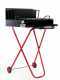 Pegoraro Angelo 142 Small - Barbecue portatile a legna e carbone - Pieghevole