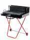 Pegoraro Angelo 214 Medium - Barbecue portatile a legna e carbone - Pieghevole