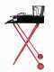 Pegoraro Angelo 214 Medium - Barbecue portatile a legna e carbone - Pieghevole