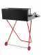 Pegoraro Angelo 214 Medium - Barbecue portatile a legna e carbone - Pieghevole