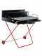 Pegoraro Angelo 323 Maxi - Barbecue portatile a legna e carbone - Pieghevole