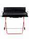 Pegoraro Angelo 323 Maxi - Barbecue portatile a legna e carbone - Pieghevole