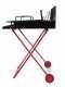 Pegoraro Angelo 323 Maxi - Barbecue portatile a legna e carbone - Pieghevole