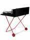 Pegoraro Angelo 323 Maxi - Barbecue portatile a legna e carbone - Pieghevole