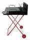 Pegoraro Angelo 323 Maxi - Barbecue portatile a legna e carbone - Pieghevole