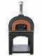 Forno a legna da esterno Cibus INOX 800 - 5 pizze