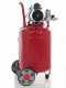 GeoTech S-AC50V-8-10 - Compressore aria elettrico oilless - Motore 1 HP - 50 lt Verticale Silenziato