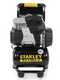 Stanley Sil Air 244/10 PCM - Compressore aria elettrico verticale monofase silenziato, oil-less - Motore 1.5 HP - 10 lt