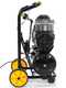 Stanley Sil Air 244/10 PCM - Compressore aria elettrico verticale monofase silenziato, oil-less - Motore 1.5 HP - 10 lt