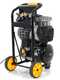 Stanley Sil Air 244/10 PCM - Compressore aria elettrico verticale monofase silenziato, oil-less - Motore 1.5 HP - 10 lt