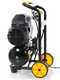 Stanley Sil Air 244/10 PCM - Compressore aria elettrico verticale monofase silenziato, oil-less - Motore 1.5 HP - 10 lt