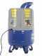 Michelin MVX 24 - Compressore aria elettrico portatile monofase, oil-less - Motore 1.5 HP - 24 lt