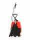 Ausonia - Pompa irroratrice a spalla carrellabile 16L - Batteria 12V - 10Ah