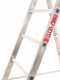 Marchetti Azzurra A2 A208, 2x8 gradini, 4.15 m - Scala in alluminio allungabile - Altezza stimata operativa 5.15 m