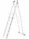 Marchetti Azzurra A2, 2x10 gradini, 5.30 mt - Scala in alluminio allungabile