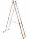 Marchetti Azzurra A2 A212, 2x12 gradini, 6.40 m - Scala in alluminio allungabile - Altezza stimata operativa 7.40 m