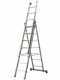 Marchetti Azzurra A3 21112, 3x7 gradini, 5 m - Scala in alluminio allungabile - Altezza stimata operativa 6 m
