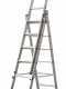 Marchetti Azzurra A3 A308, 3x8 gradini, 5.85 m - Scala in alluminio allungabile - Altezza stimata operativa 6.85 m