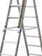 Marchetti Azzurra A3 A308, 3x8 gradini, 5.85 m - Scala in alluminio allungabile - Altezza stimata operativa 6.85 m