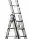 Marchetti Azzurra A3 A308, 3x8 gradini, 5.85 m - Scala in alluminio allungabile - Altezza stimata operativa 6.85 m