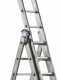 Marchetti Azzurra A3 A312, 3x12 gradini, 8.65 m - Scala in alluminio allungabile - Altezza stimata operativa 9.65 m