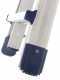 Facal Briko Blu BB/2, 2x8 gradini, 4 m - Scala in alluminio telescopica - Altezza stimata operativa 4.90 m