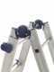 Facal Briko Blu BB/4, 2x10 gradini, 5.12 m - Scala in alluminio telescopica - Altezza stimata operativa 6.05 m