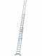 Facal Super Prima P450-3F, 13+14+14 gradini, 10.80 m - Scala in alluminio con fune - Altezza stimata operativa 11.70 m