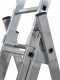 Gierre G-LEVEL AL415GL, 3x9 gradini, 5.48 m - Scala in alluminio - Altezza stimata operativa 6.31 m
