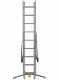 Gierre G-LEVEL AL415GL, 3x9 gradini, 5.48 m - Scala in alluminio - Altezza stimata operativa 6.31 m
