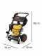 Idropulitrice con motore a benzina a scoppio Lavor Independent 2800 - 200 bar
